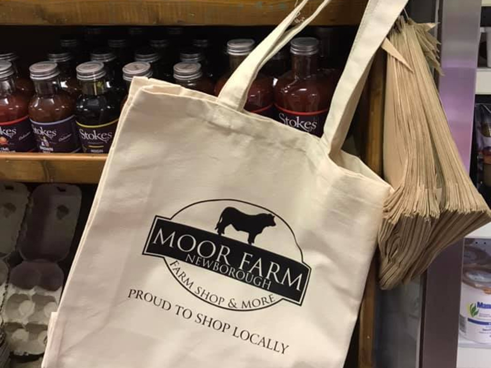 Moor Farm bag for life